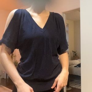 Michael Kors open shoulder shirt